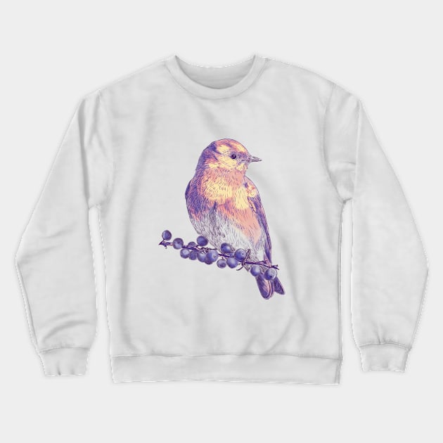 love birds Crewneck Sweatshirt by anghewolf